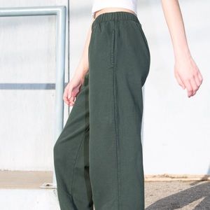 Dark Green Rosa Sweatpants NWT!!